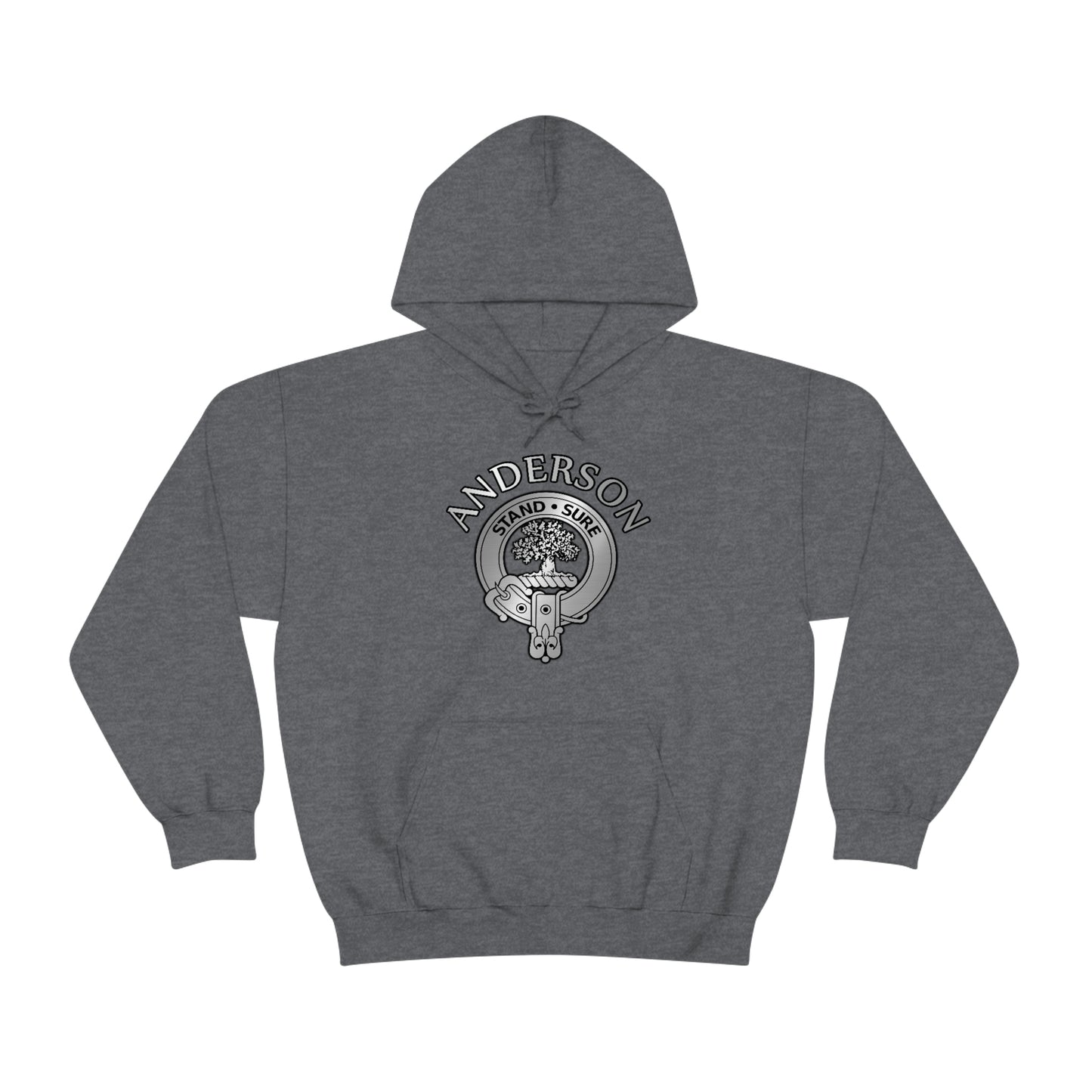 Clan Anderson Crest Unisex Heavy Blend™ Hooded Sweatshirt