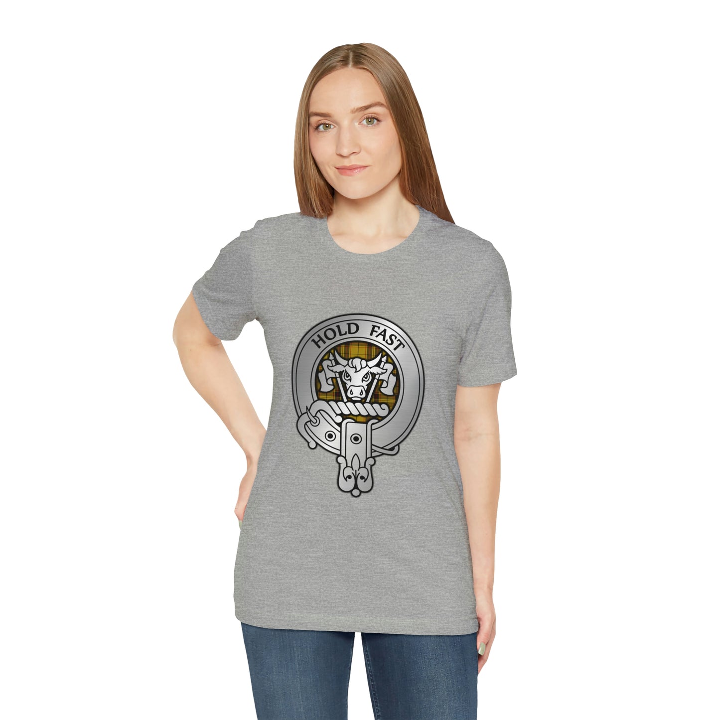 Clan MacLeod Crest & Tartan | Unisex T-Shirt