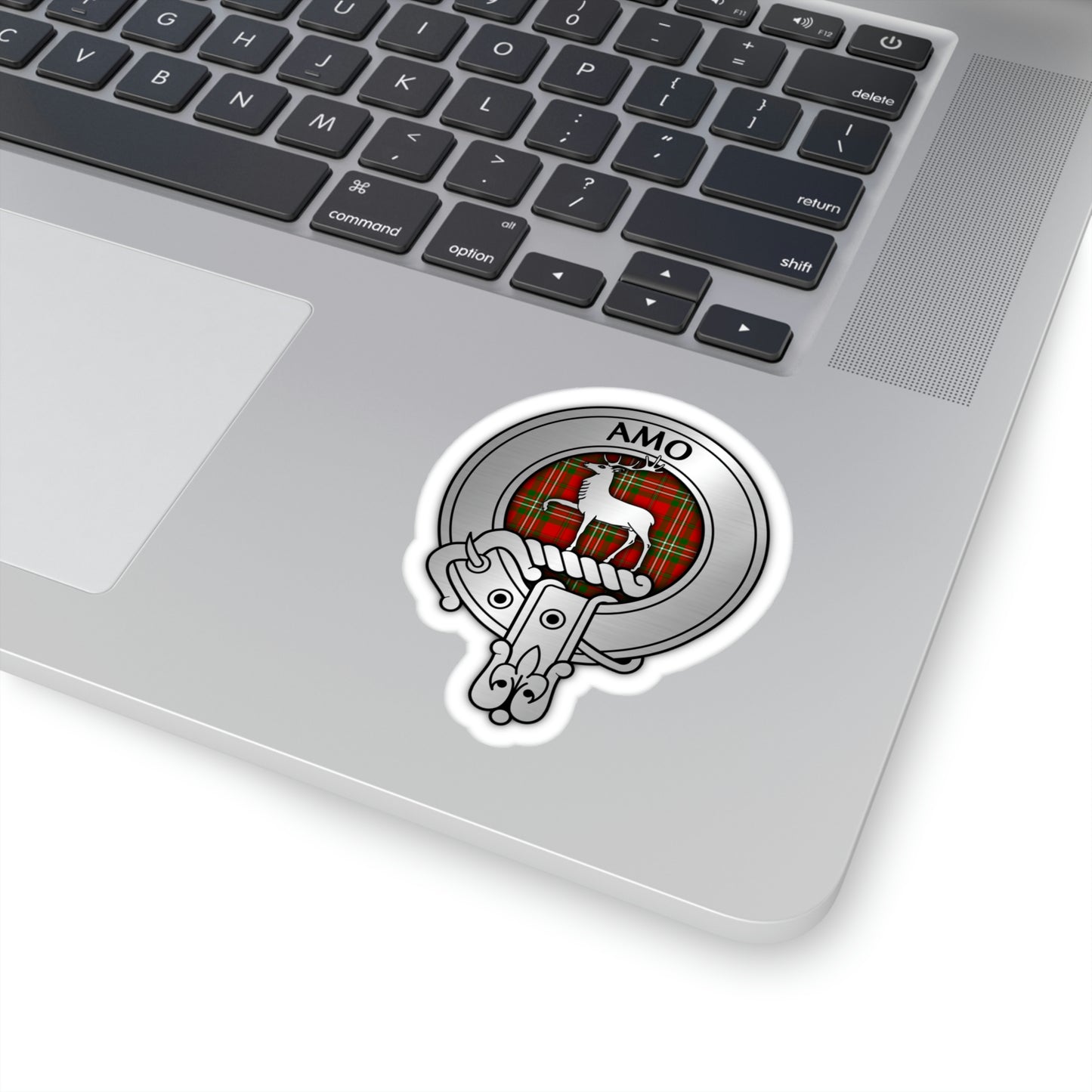 Clan Scott Crest & Tartan Kiss-Cut Stickers