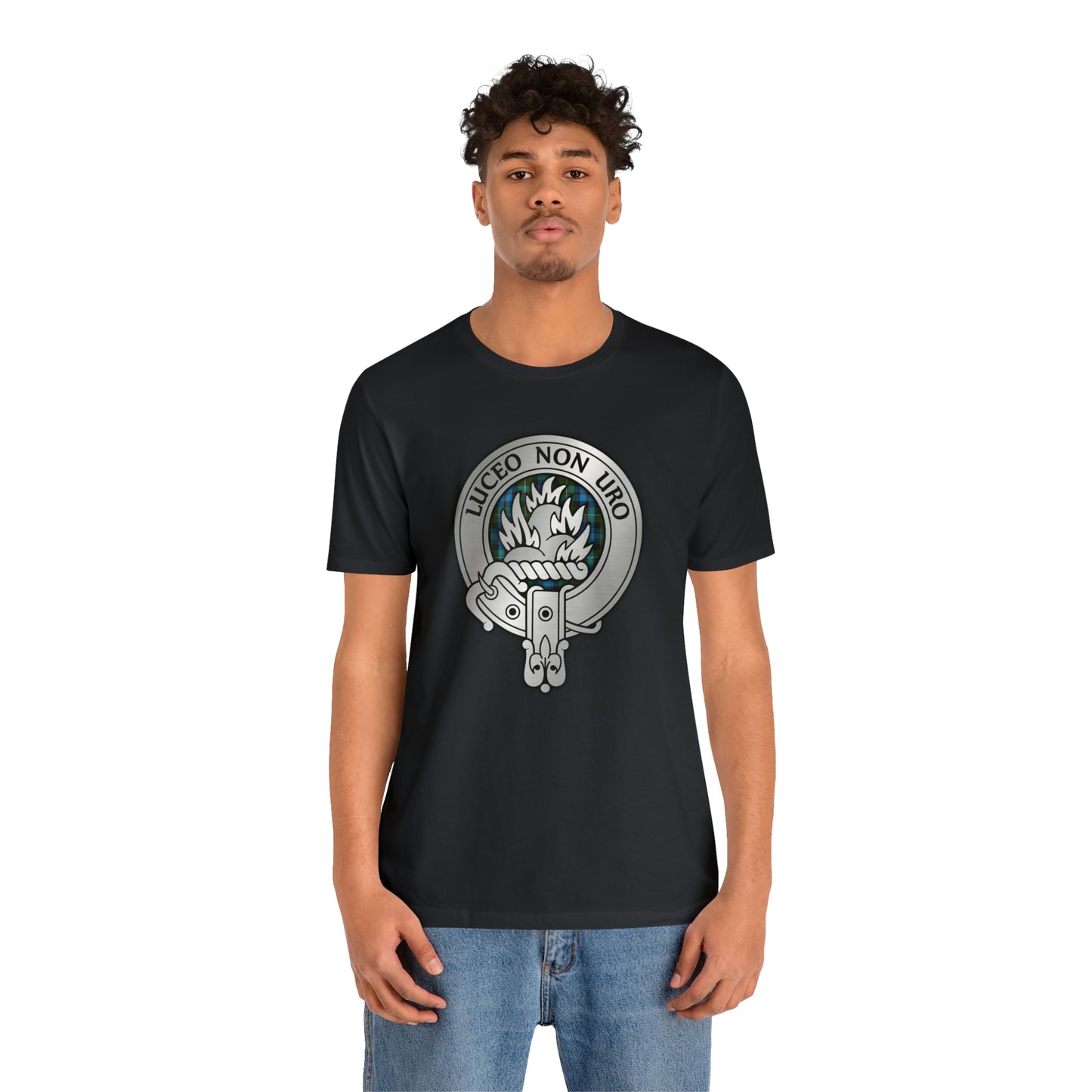 Clan MacKenzie Crest & Tartan | Unisex T-Shirt