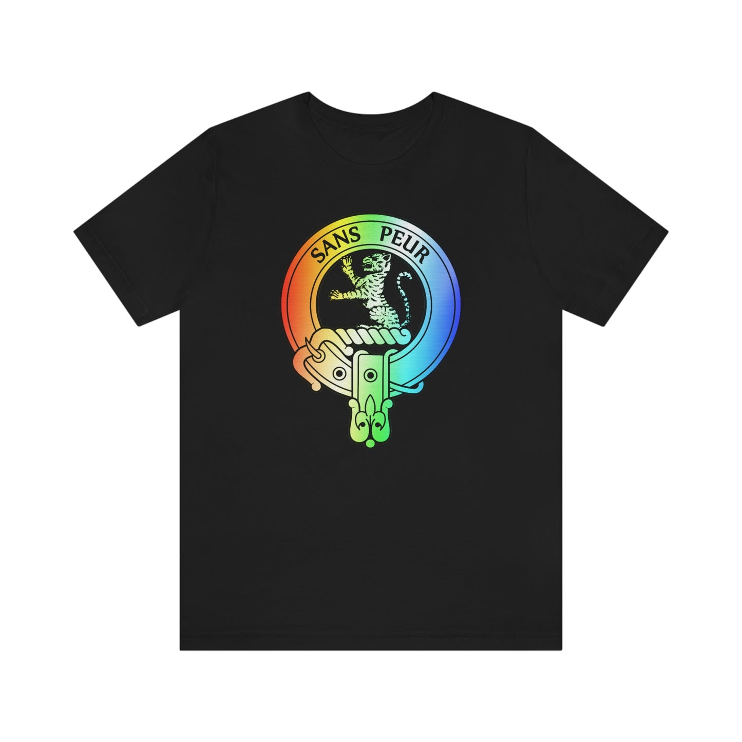 Clan Sutherland Rainbow Crest T-Shirt