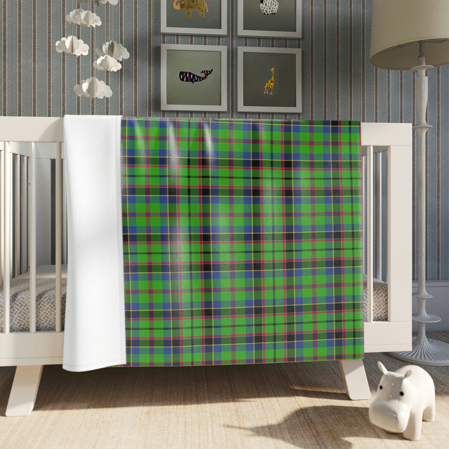 Clan Stephenson Tartan Throw Blanket