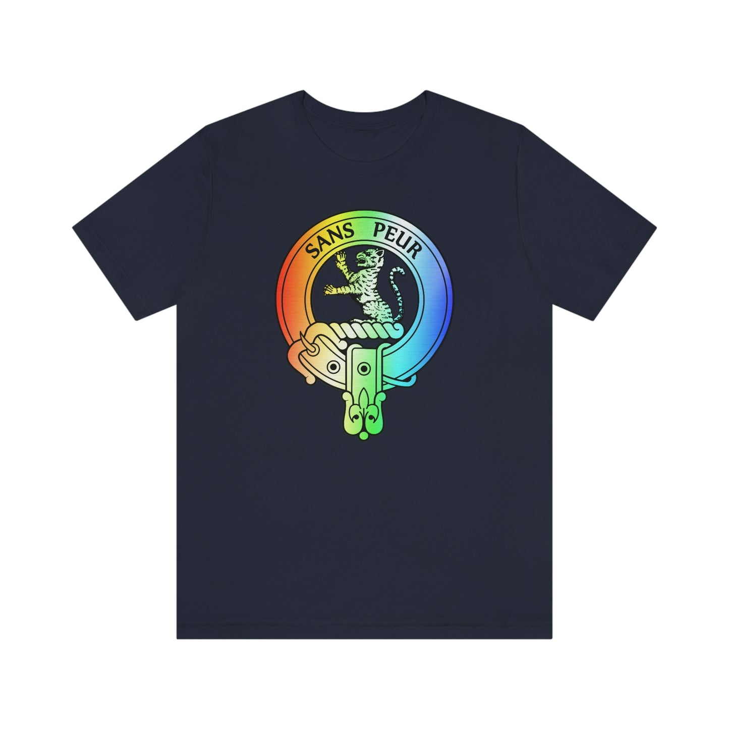 Clan Sutherland Rainbow Crest T-Shirt