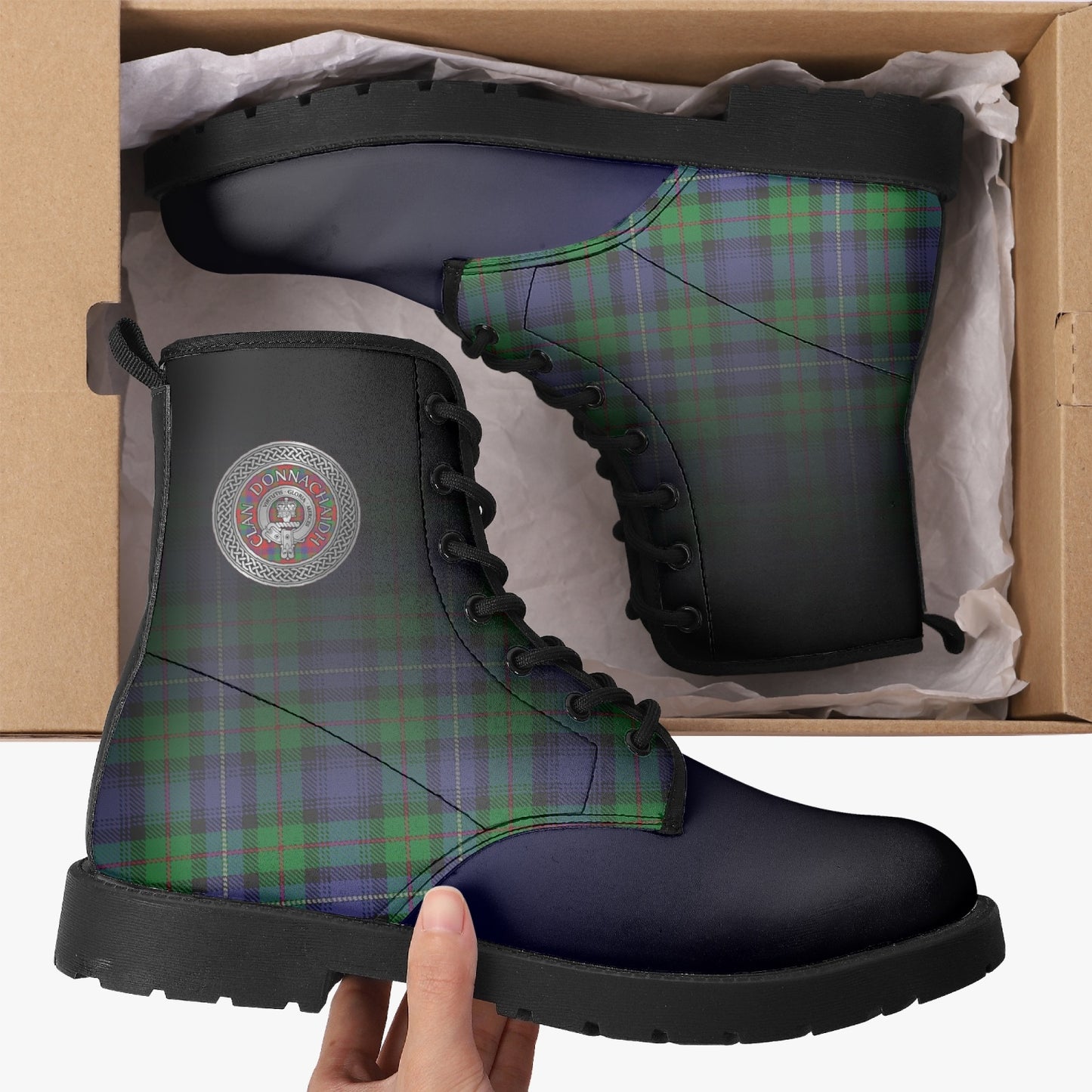 Clan Donnachaidh Leather Boots