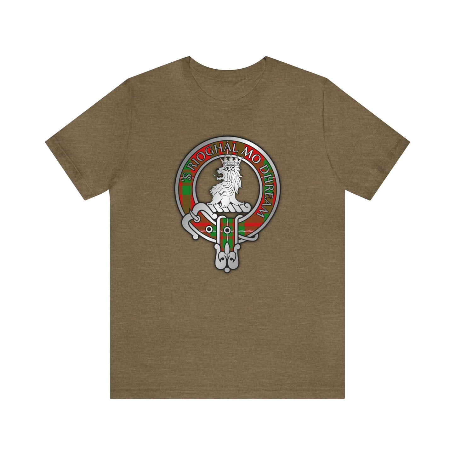 Clan MacGregor Crest & Tartan | Unisex T-Shirt