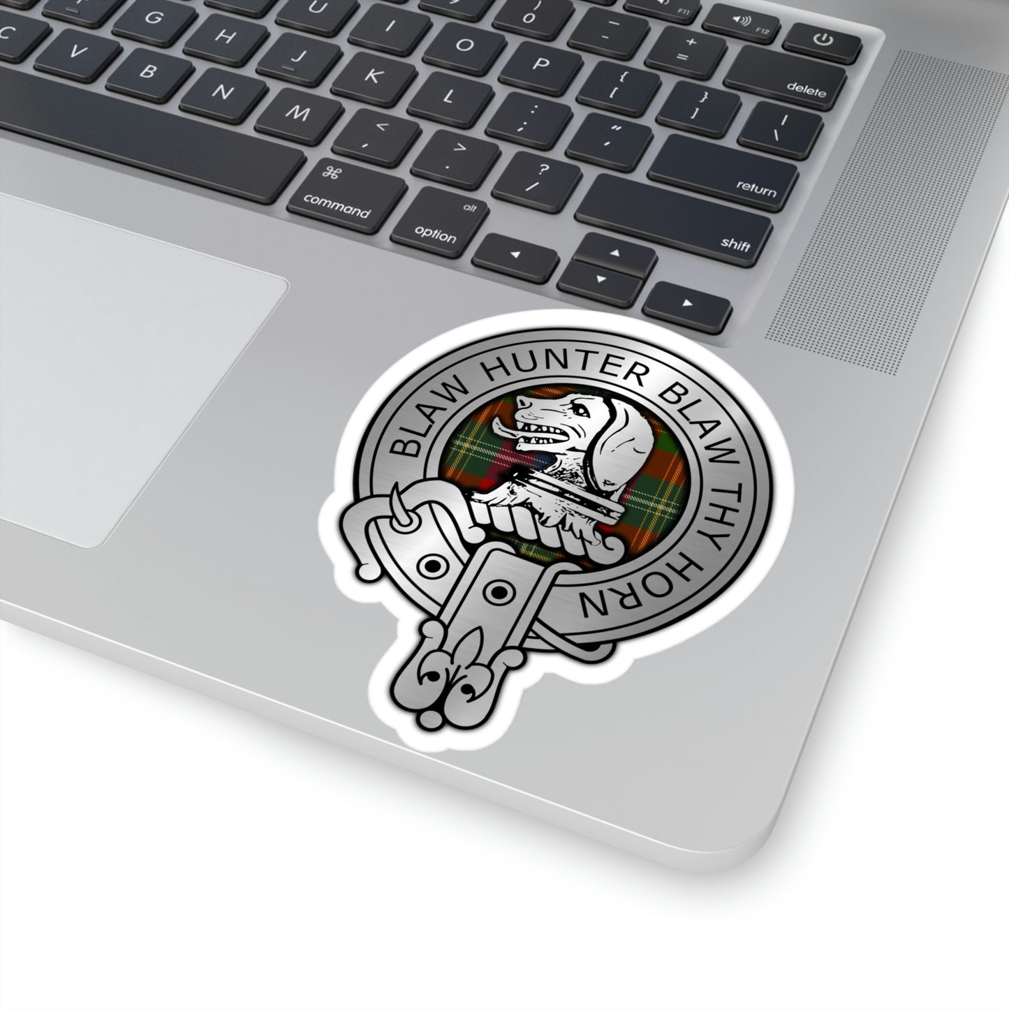 Clan Forrester Crest & Tartan Kiss-Cut Stickers