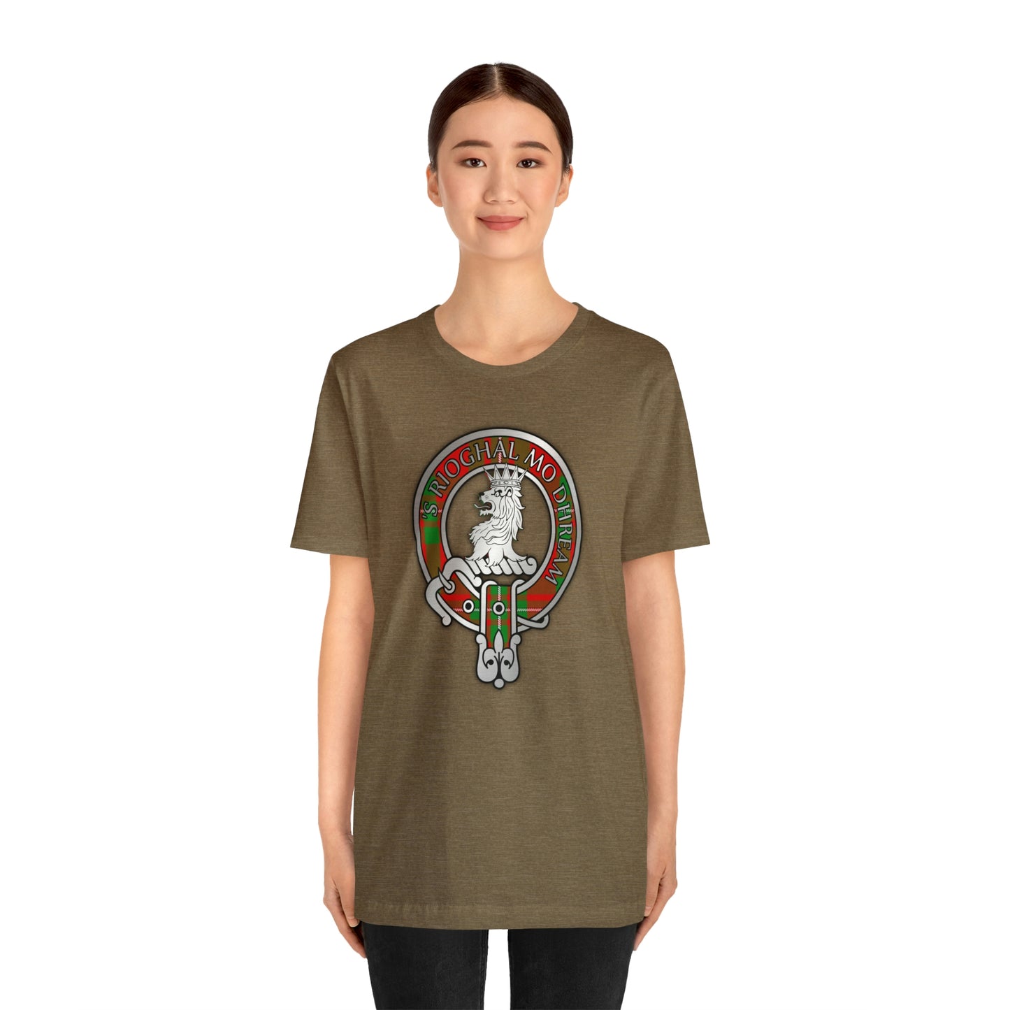 Clan MacGregor Crest & Tartan | Unisex T-Shirt