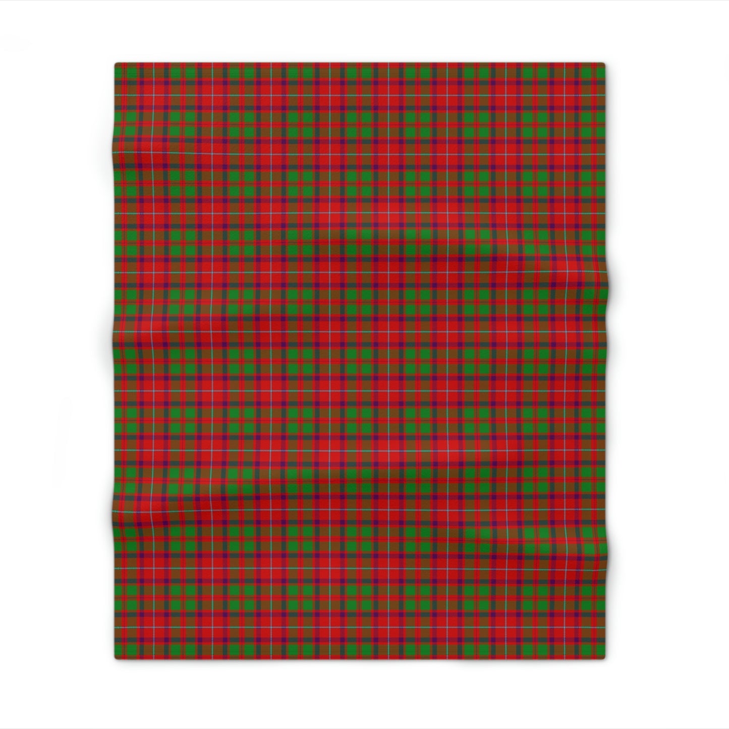 Clan Shaw Tartan Throw Blanket