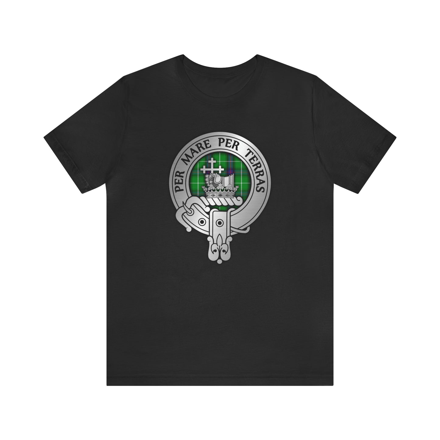 Clan MacDonald Crest & Tartan | Unisex T-Shirt