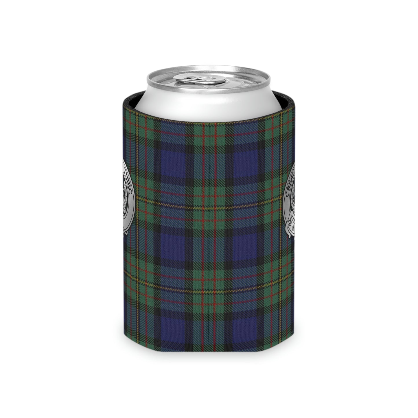 Clan MacLaren Crest & Tartan Can Cooler