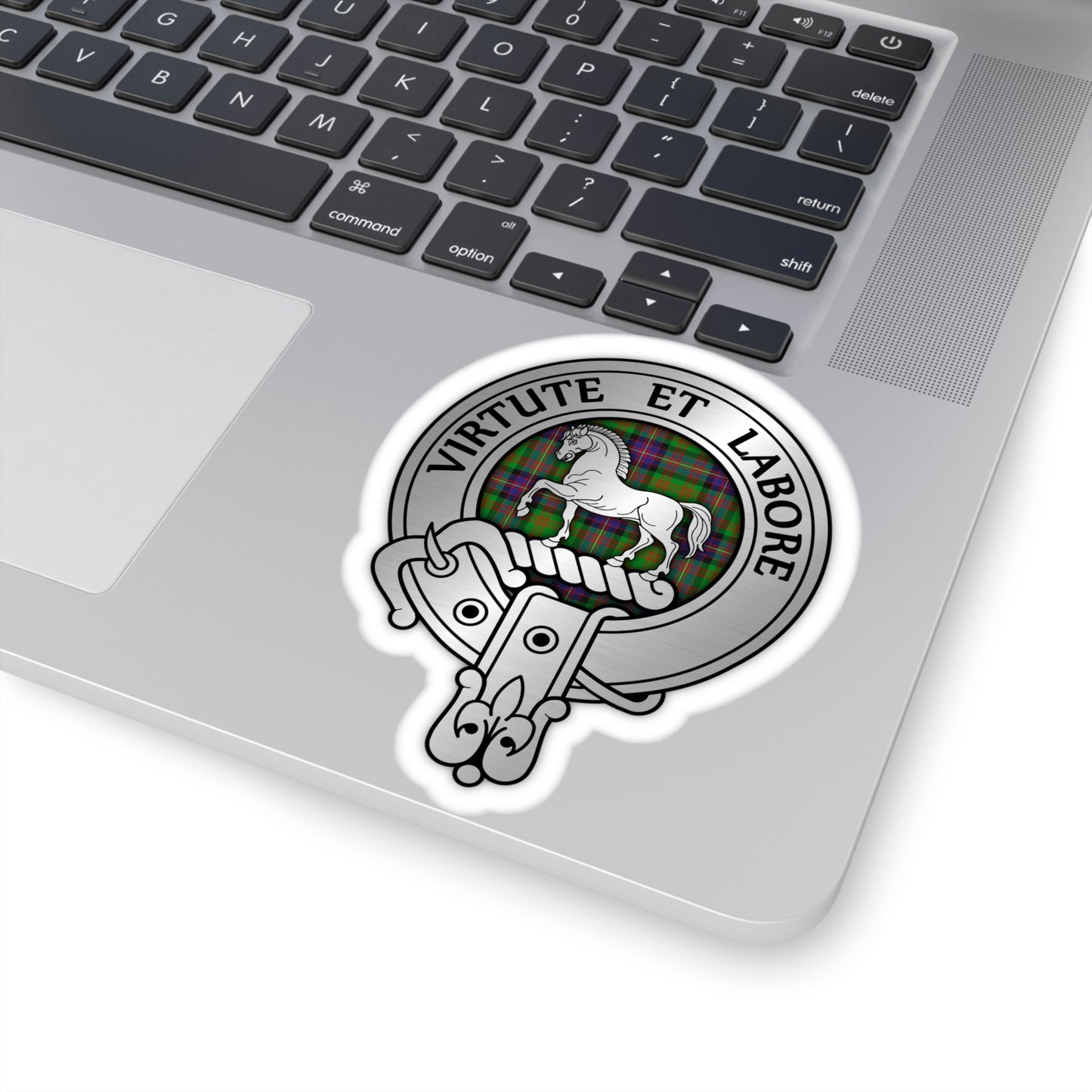 Clan Cochrane Crest & Tartan Kiss-Cut Stickers