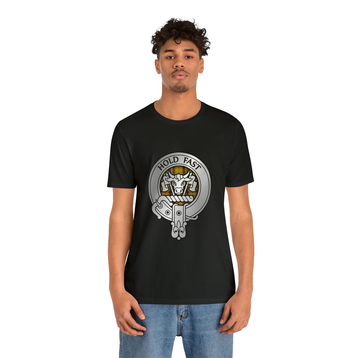 Clan MacLeod Crest & Tartan | Unisex T-Shirt