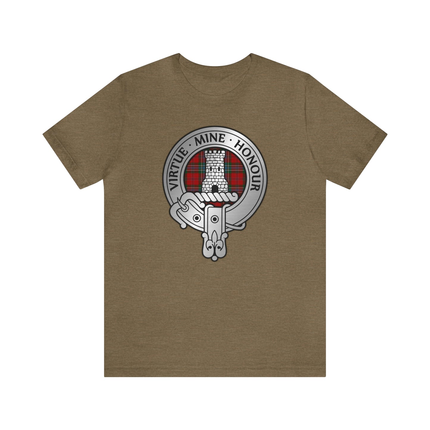 Clan MacLean Crest & Tartan | Unisex T-Shirt