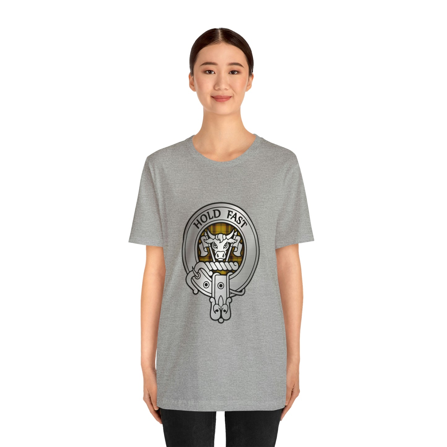 Clan MacLeod Crest & Tartan | Unisex T-Shirt