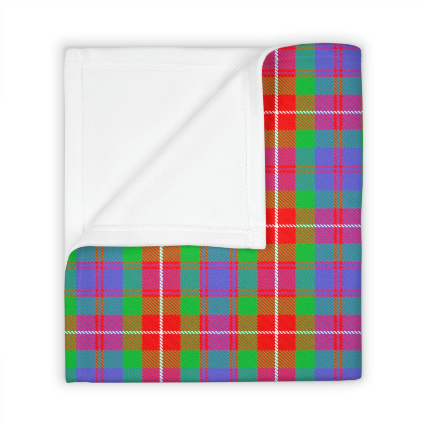 Clan Fraser Tartan Throw Blanket